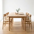 Mesa Extendable Hardwood Dining Set for Six